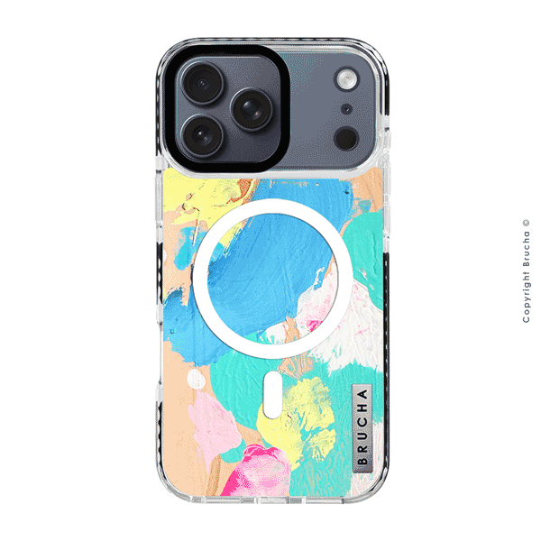 Funda Magsafe ultra protectora pintada a mano para iPhone 17 Pro Max - Borgetti