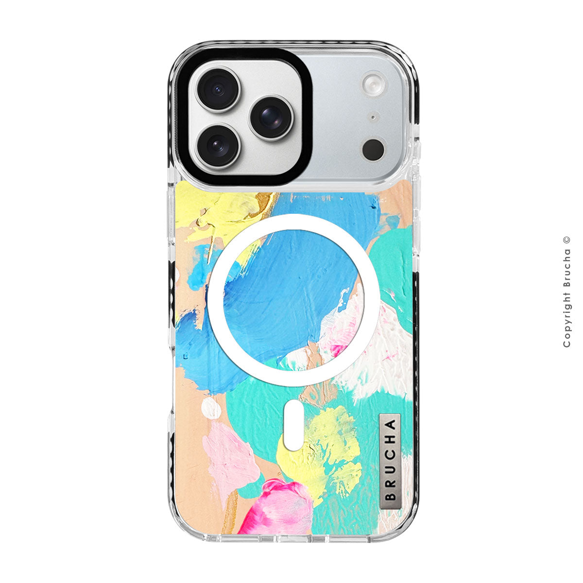Funda Magsafe ultra protectora pintada a mano para iPhone 17 Pro Max - Borgetti