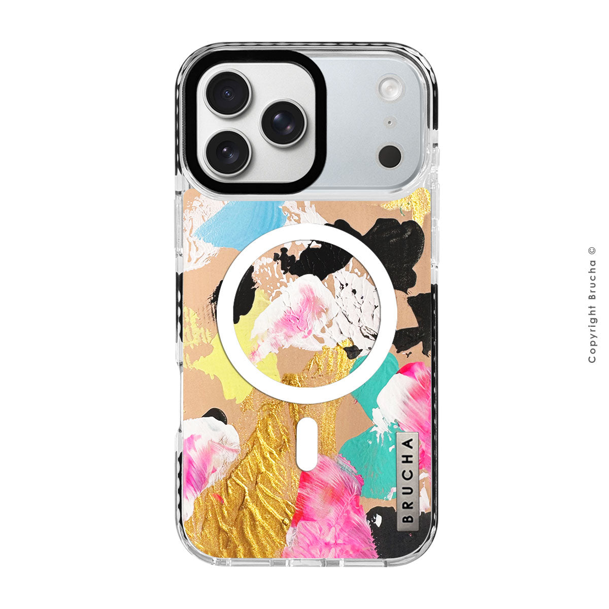 Funda Magsafe ultra protectora pintada a mano para iPhone 17 Pro Max - Coronado