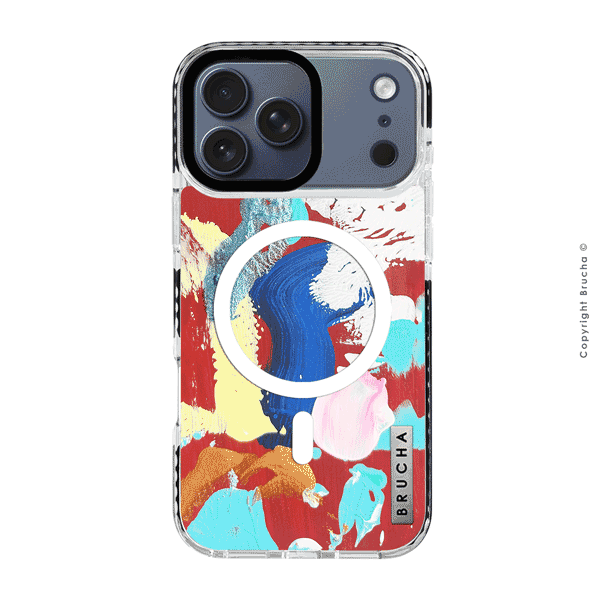 Funda Magsafe ultra protectora pintada a mano para iPhone 17 Pro Max - Shadeur