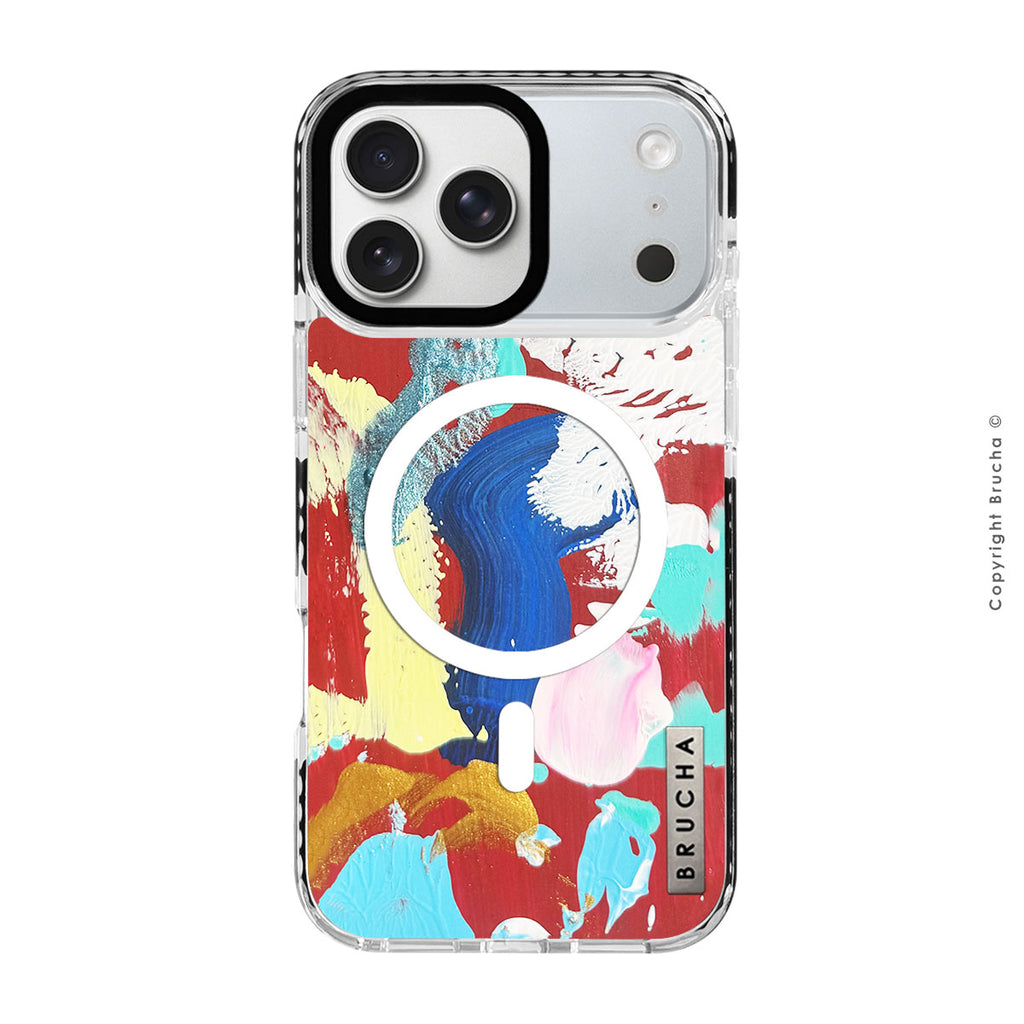 Funda Magsafe ultra protectora pintada a mano para iPhone 17 Pro Max - Shadeur