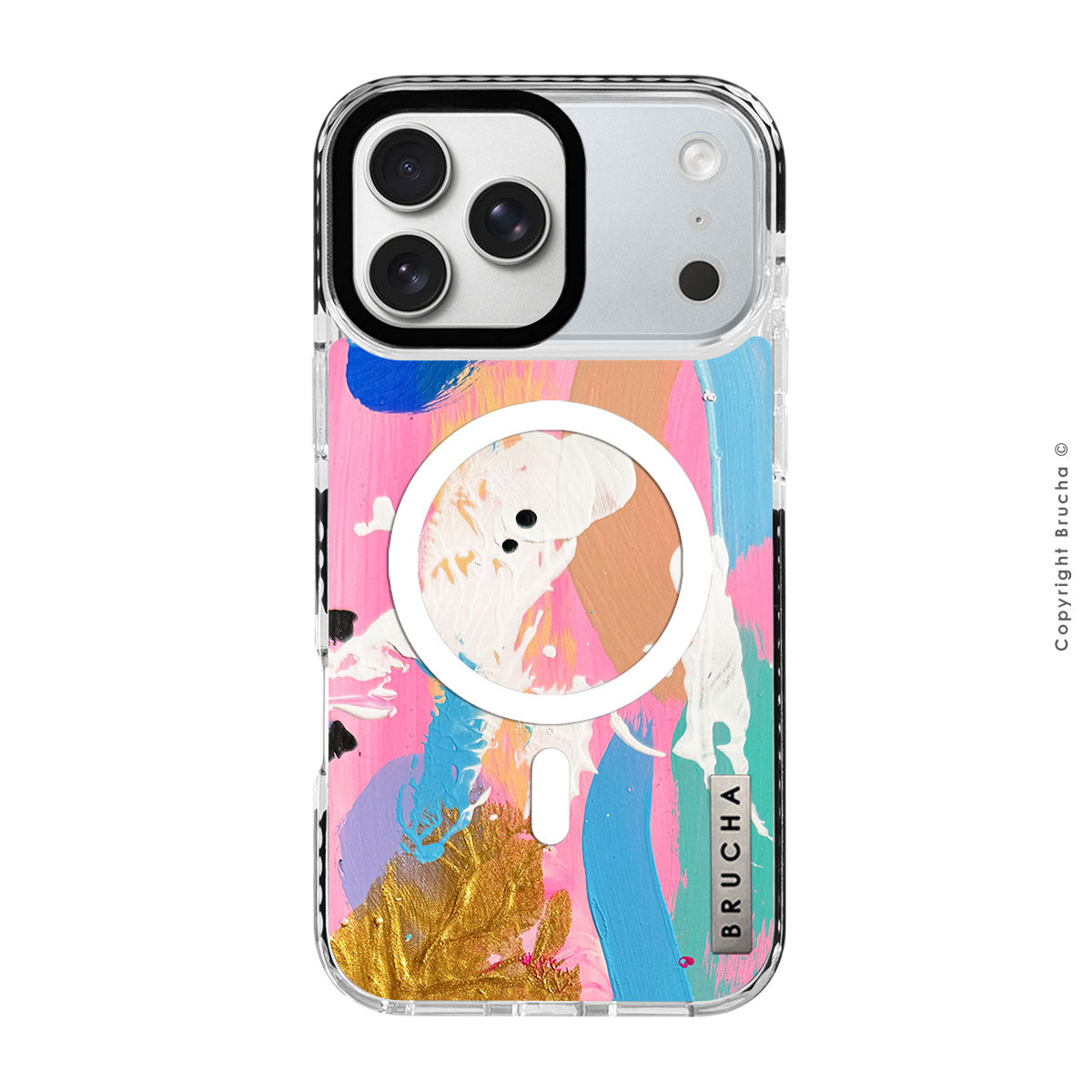 Funda Magsafe ultra protectora pintada a mano para iPhone 17 Pro Max - Jahmir