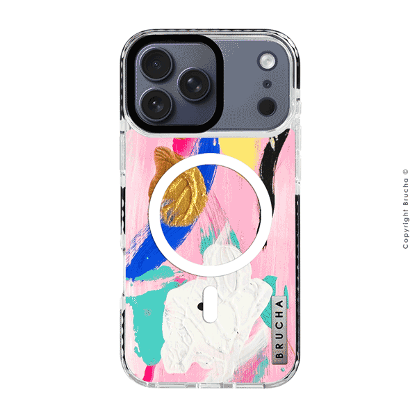 Funda Magsafe ultra protectora pintada a mano para iPhone 17 Pro Max - Brooch