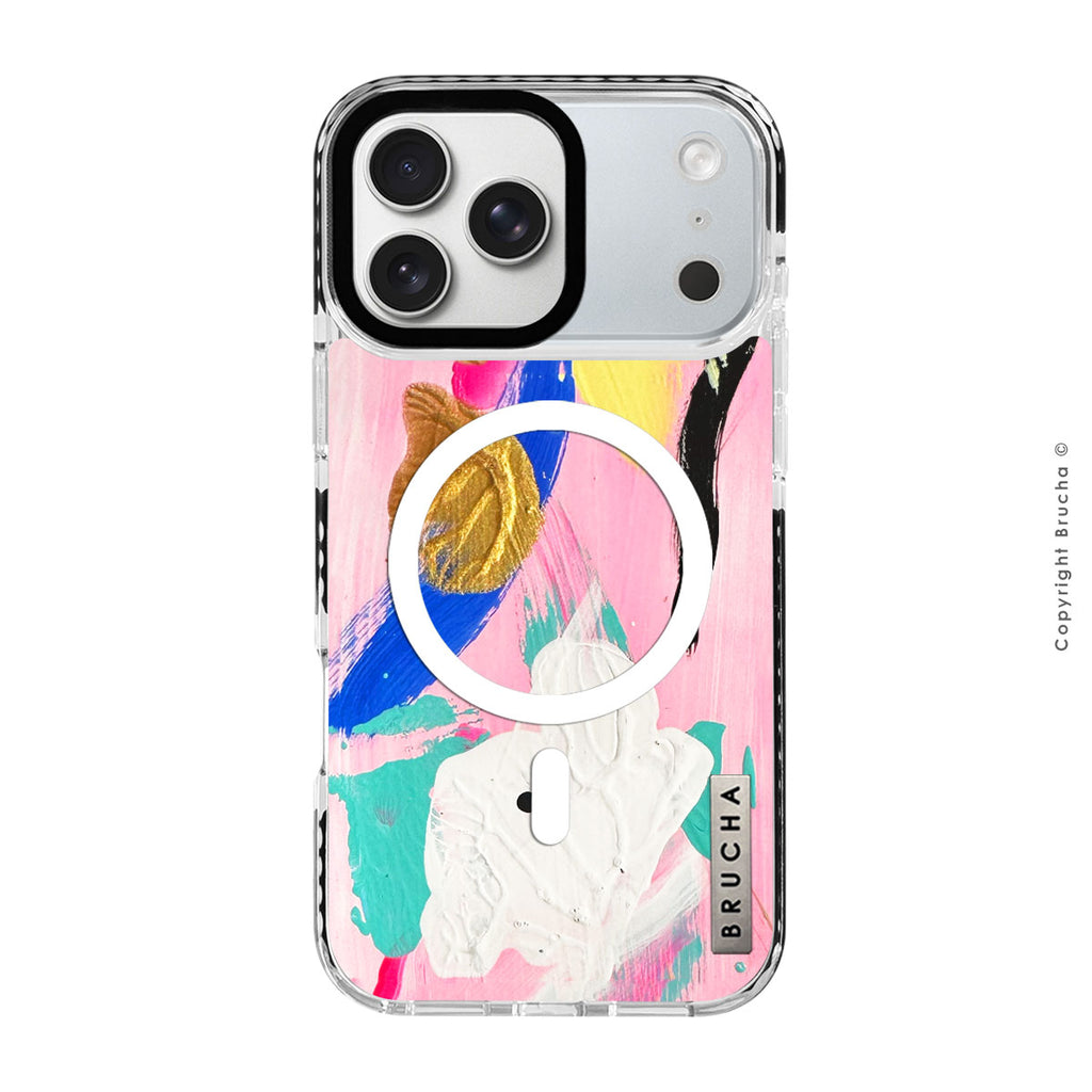 Funda Magsafe ultra protectora pintada a mano para iPhone 17 Pro Max - Brooch