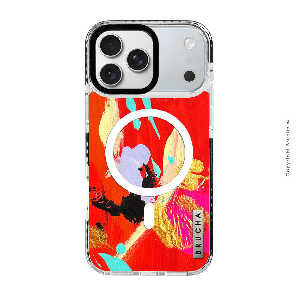 Funda Magsafe ultra protectora pintada a mano para iPhone 17 Pro Max - Giants