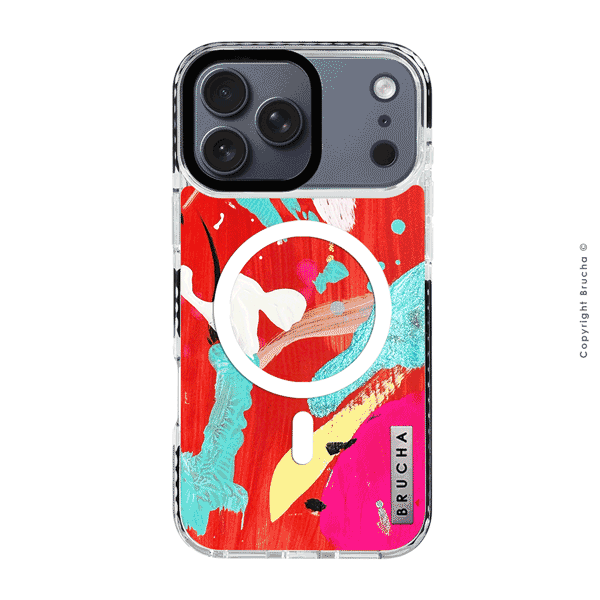 Funda Magsafe ultra protectora pintada a mano para iPhone 17 Pro Max - Rams