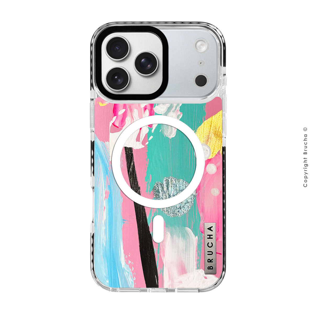 Funda Magsafe ultra protectora pintada a mano para iPhone 17 Pro Max - Art