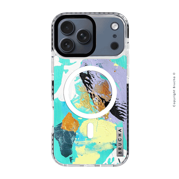 Funda Magsafe ultra protectora pintada a mano para iPhone 17 Pro Max - Peroni
