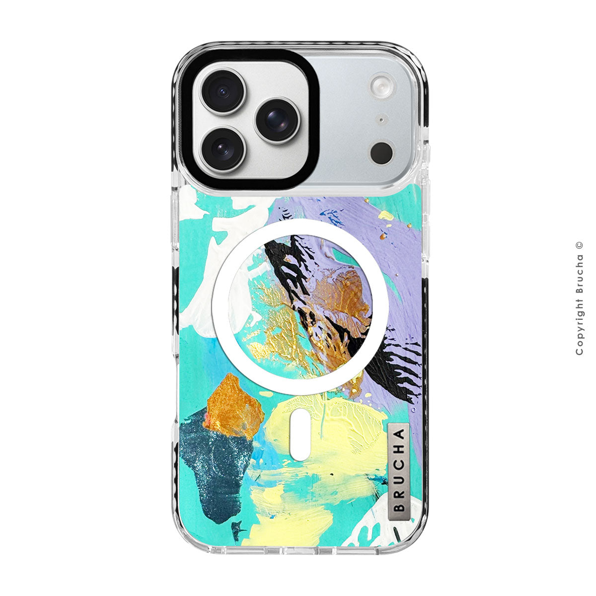 Funda Magsafe ultra protectora pintada a mano para iPhone 17 Pro Max - Peroni