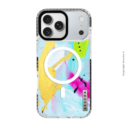 Funda Magsafe ultra protectora pintada a mano para iPhone 17 Pro - Week