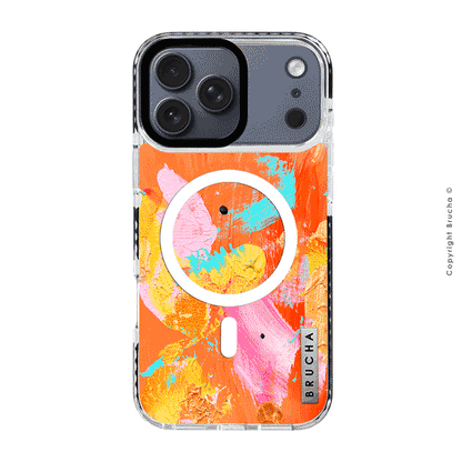 Funda Magsafe ultra protectora pintada a mano para iPhone 17 Pro - Demna