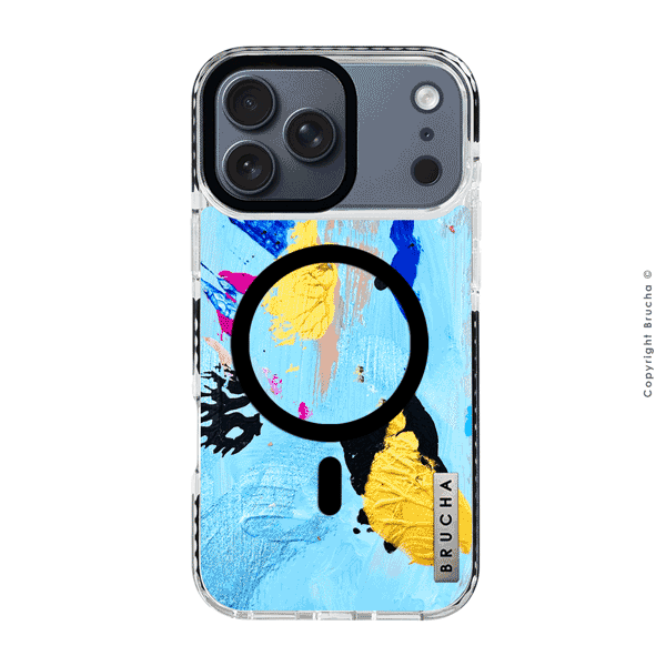 Funda Magsafe ultra protectora pintada a mano para iPhone 17 Pro - Miuccia