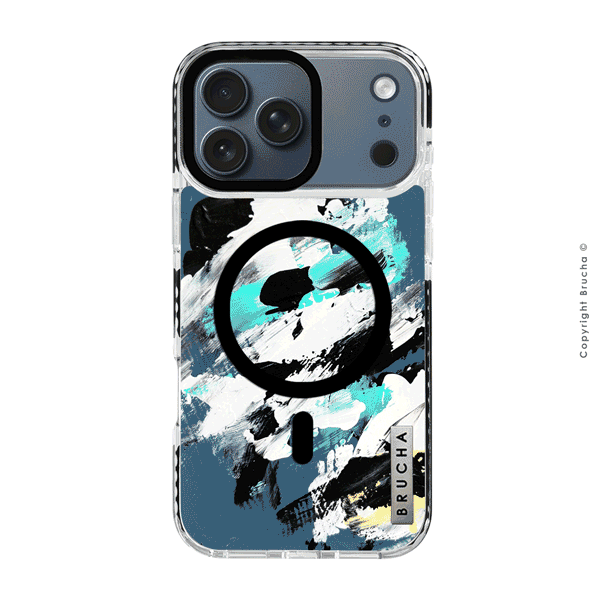 Funda Magsafe ultra protectora pintada a mano para iPhone 17 Pro - Sanso