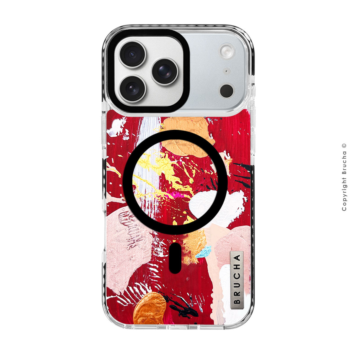 Funda Magsafe ultra protectora pintada a mano para iPhone 17 Pro - Gianni