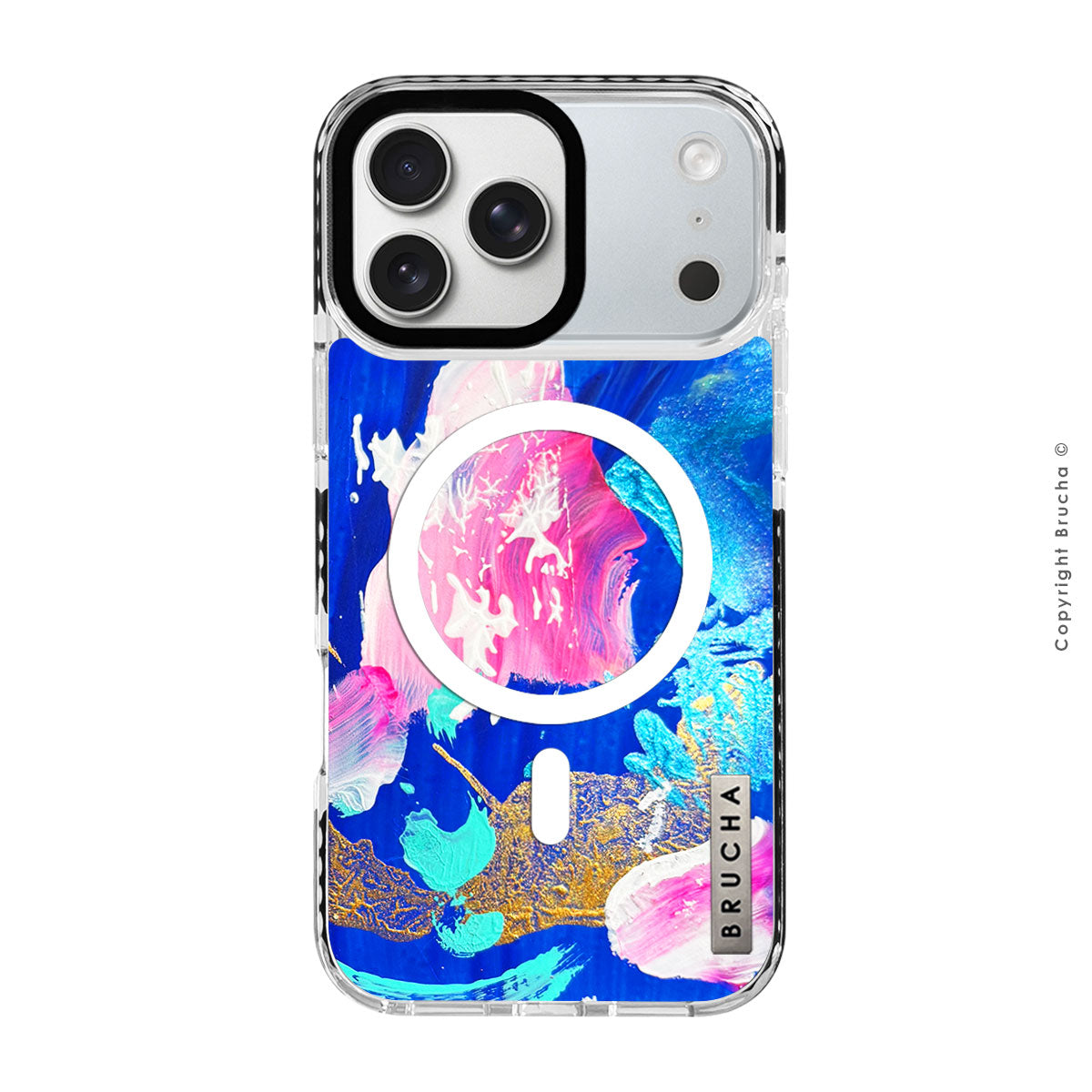 Funda Magsafe ultra protectora pintada a mano para iPhone 17 Pro - Biiru