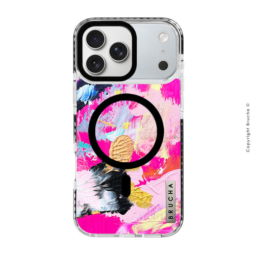 Funda Magsafe ultra protectora pintada a mano para iPhone 17 Pro - Kai