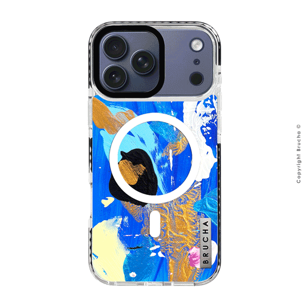 Funda Magsafe ultra protectora pintada a mano para iPhone 17 Pro - Gley