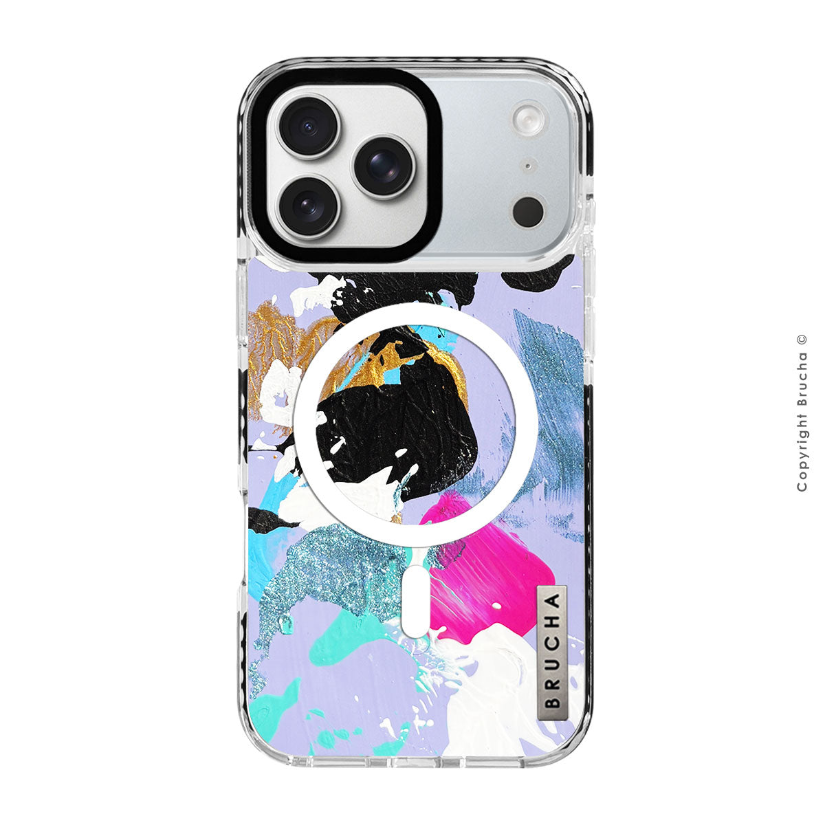 Funda Magsafe ultra protectora pintada a mano para iPhone 17 Pro - Vieille