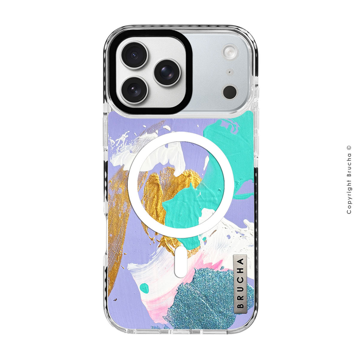 Funda Magsafe ultra protectora pintada a mano para iPhone 17 Pro - Kimi