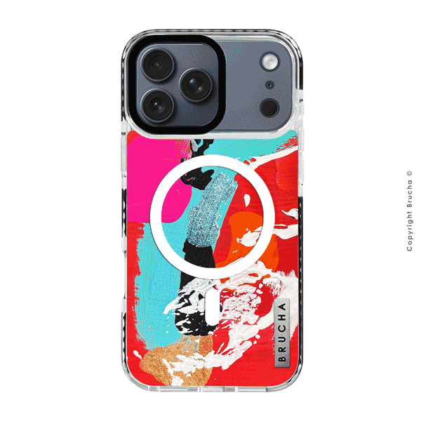 Funda Magsafe ultra protectora pintada a mano para iPhone 17 Pro - Hurts