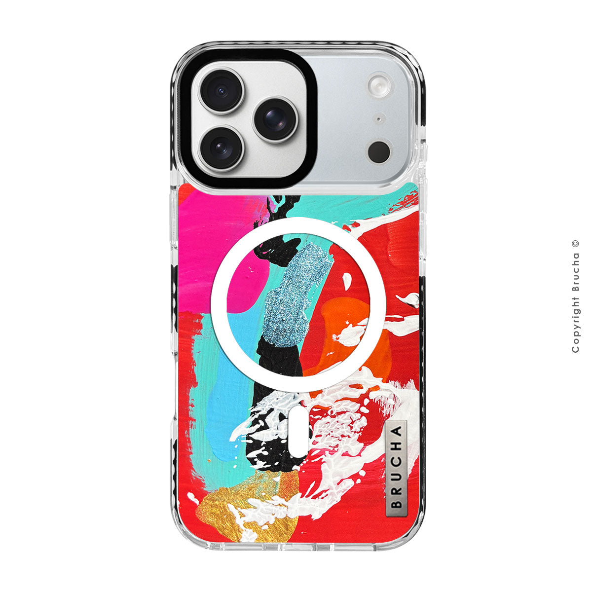 Funda Magsafe ultra protectora pintada a mano para iPhone 17 Pro - Hurts