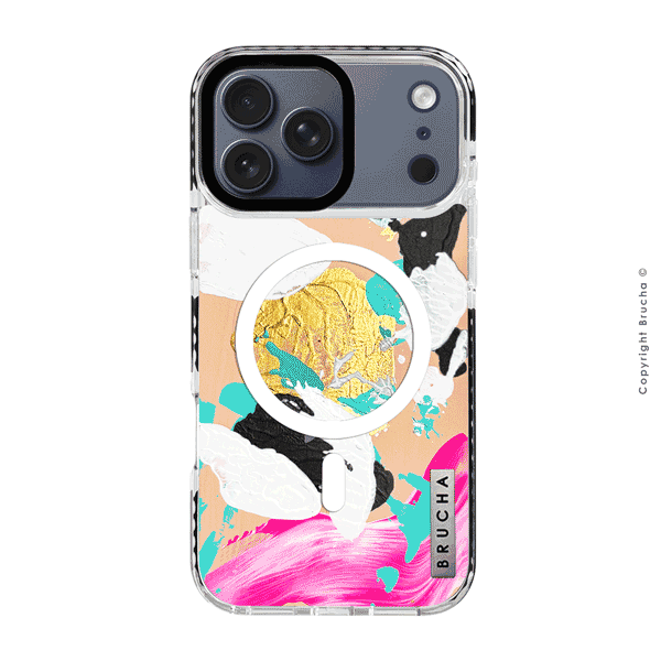 Funda Magsafe ultra protectora pintada a mano para iPhone 17 Pro - Adrien