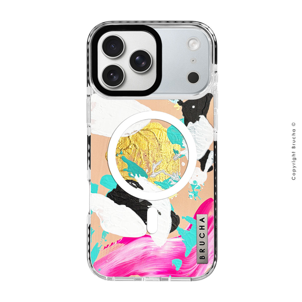 Funda Magsafe ultra protectora pintada a mano para iPhone 17 Pro - Adrien