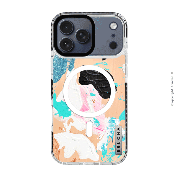 Funda Magsafe ultra protectora pintada a mano para iPhone 17 Pro - Neew