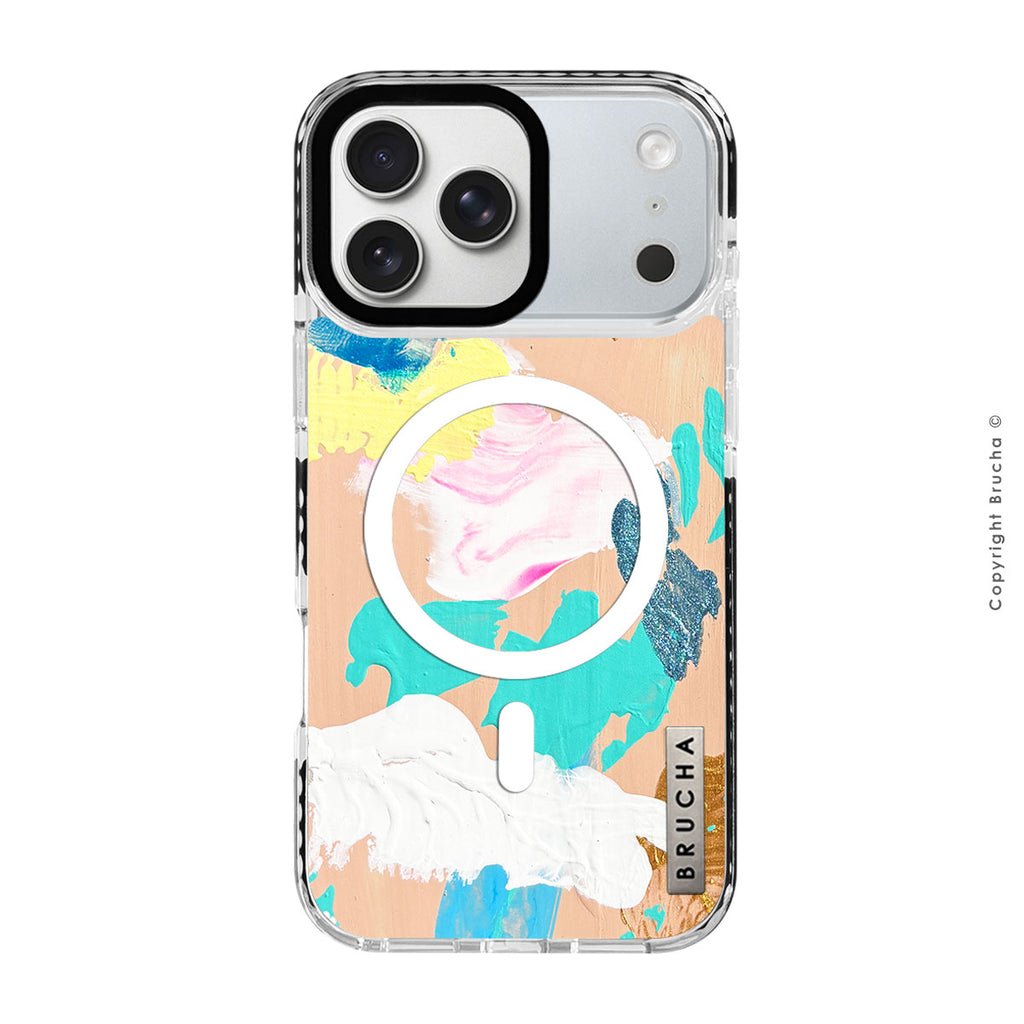 Funda Magsafe ultra protectora pintada a mano para iPhone 17 Pro - Ted