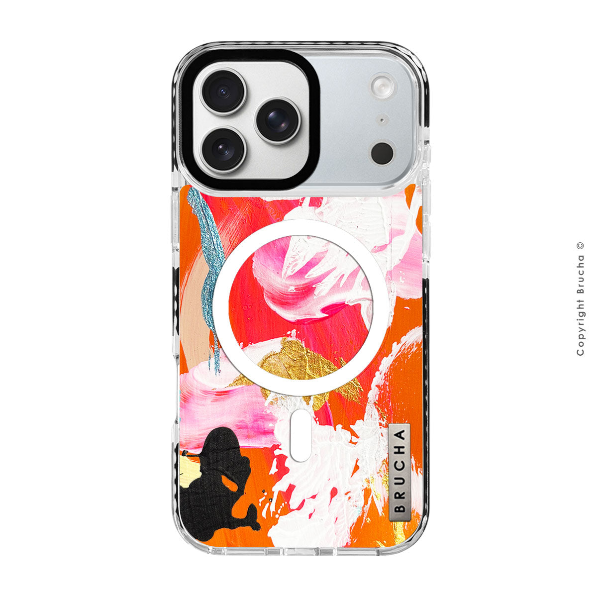 Funda Magsafe ultra protectora pintada a mano para iPhone 17 Pro - Alonso