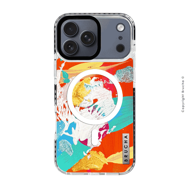 Funda Magsafe ultra protectora pintada a mano para iPhone 17 Pro - Jailen