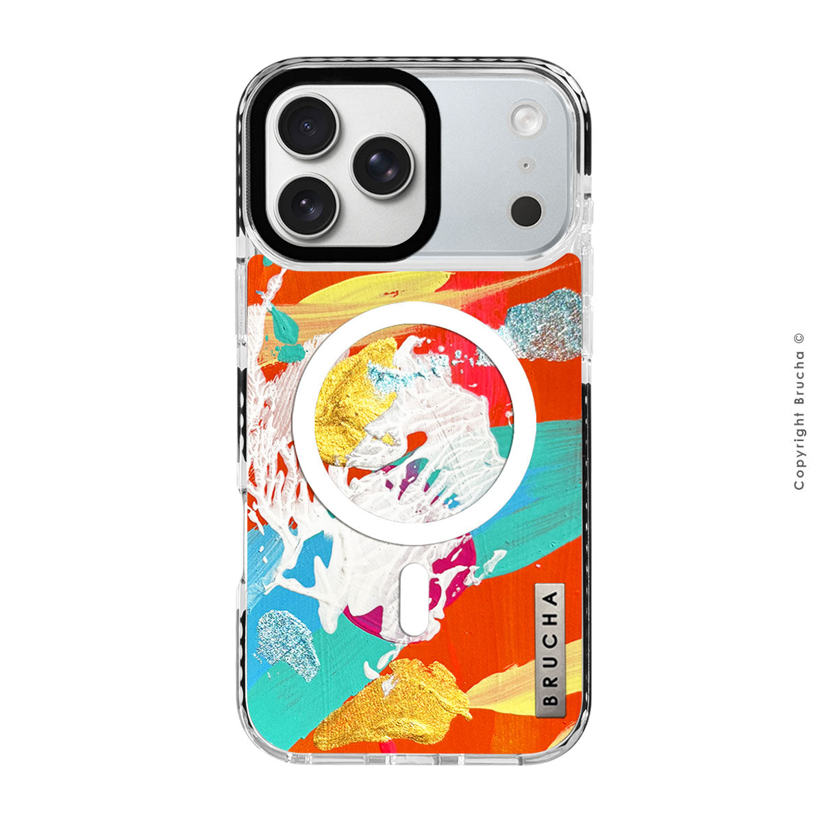 Funda Magsafe ultra protectora pintada a mano para iPhone 17 Pro - Jailen