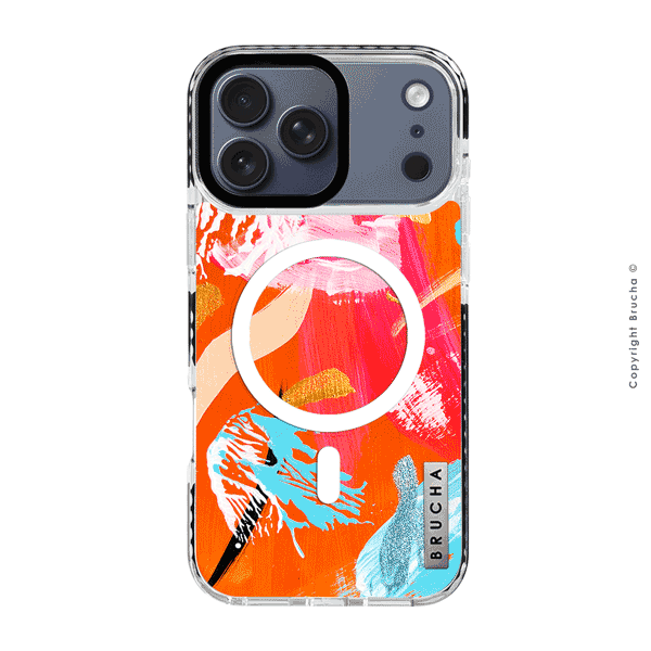 Funda Magsafe ultra protectora pintada a mano para iPhone 17 Pro - Notre