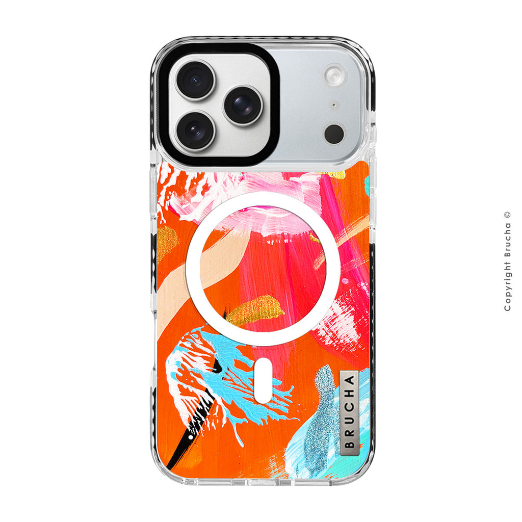 Funda Magsafe ultra protectora pintada a mano para iPhone 17 Pro - Notre