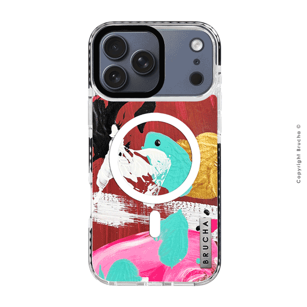 Funda Magsafe ultra protectora pintada a mano para iPhone 17 Pro - Andreas