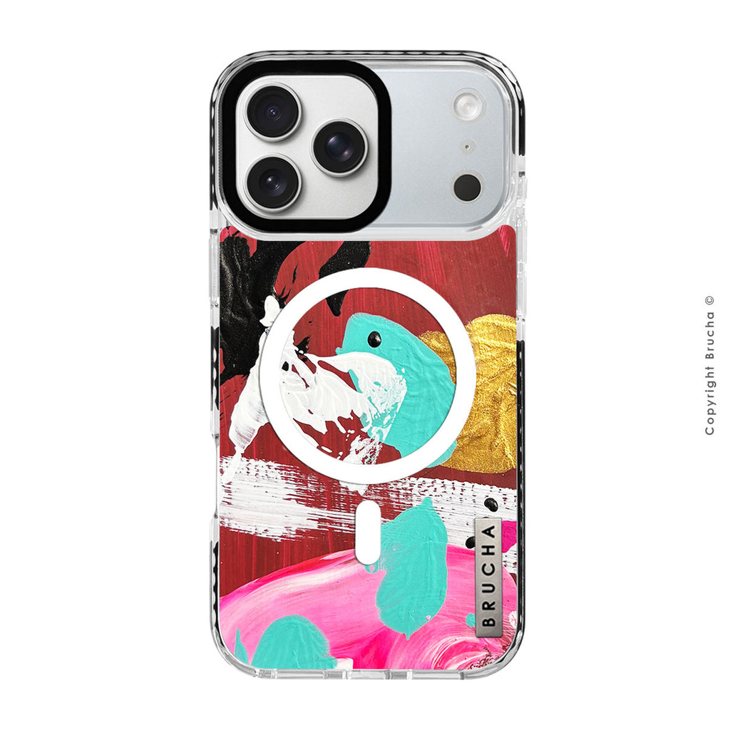 Funda Magsafe ultra protectora pintada a mano para iPhone 17 Pro - Andreas