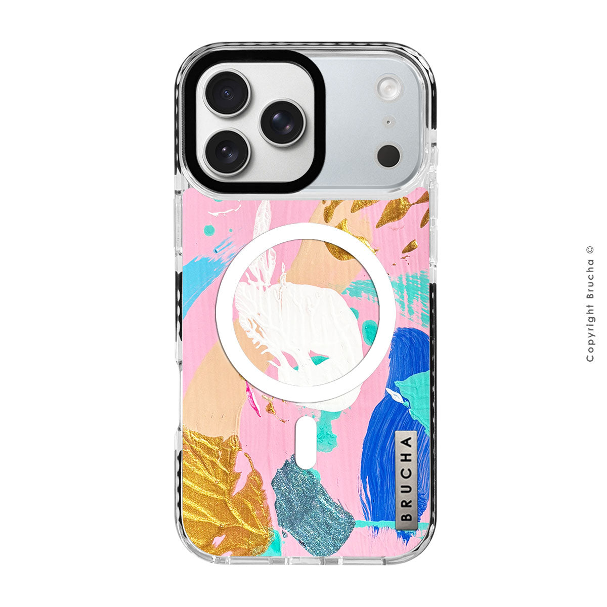 Funda Magsafe ultra protectora pintada a mano para iPhone 17 Pro - Law