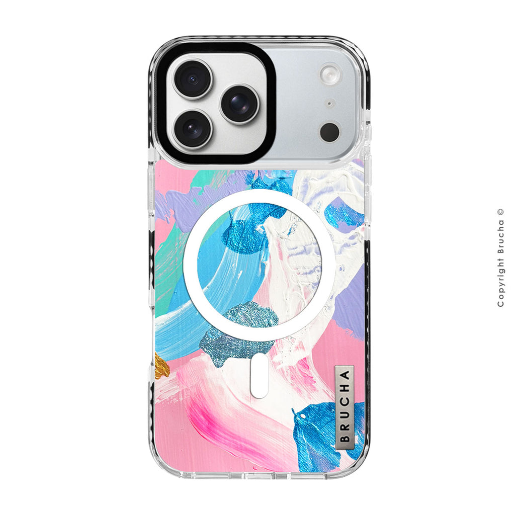 Funda Magsafe ultra protectora pintada a mano para iPhone 17 Pro - Aston