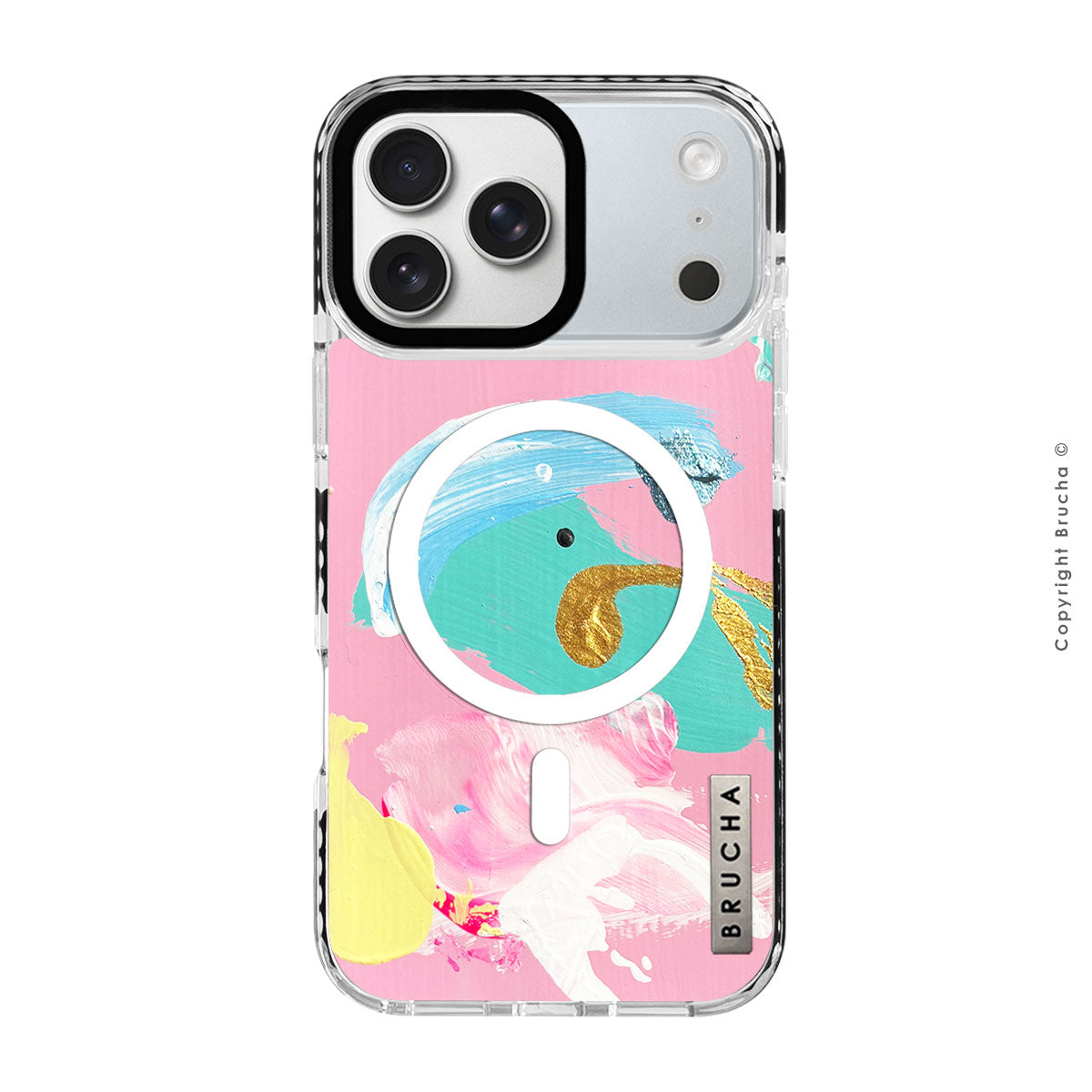 Funda Magsafe ultra protectora pintada a mano para iPhone 17 Pro - Jude