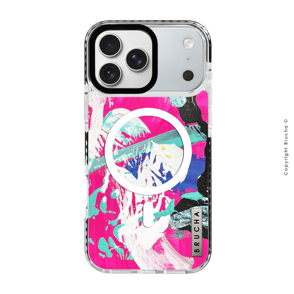 Funda Magsafe ultra protectora pintada a mano para iPhone 17 Pro - Monza