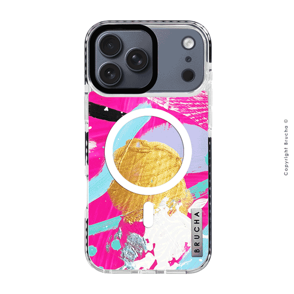 Funda Magsafe ultra protectora pintada a mano para iPhone 17 Pro - Demel