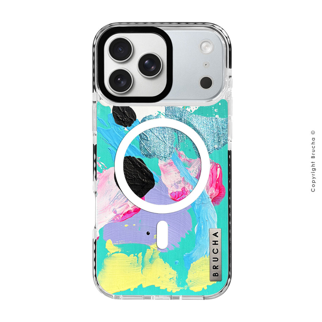 Funda Magsafe ultra protectora pintada a mano para iPhone 17 Pro - Sora