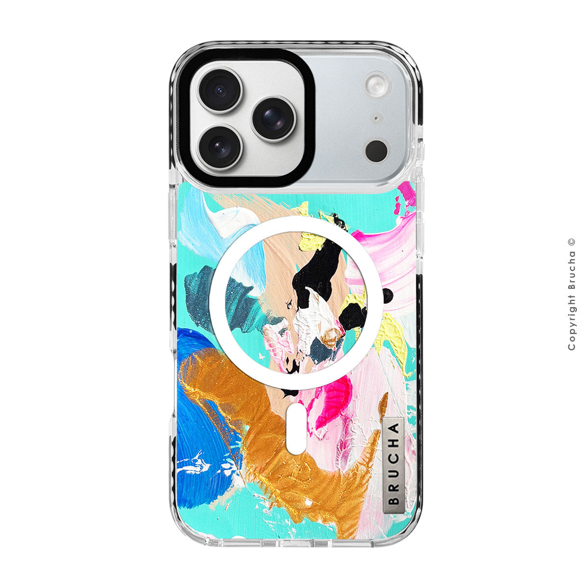 Funda Magsafe ultra protectora pintada a mano para iPhone 17 Pro - Ciccios