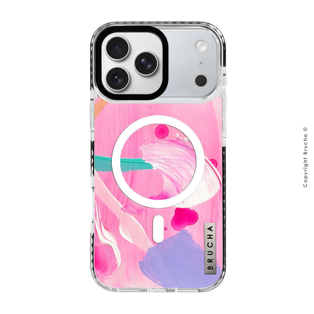Funda Magsafe ultra protectora pintada a mano para iPhone 17 Pro - Bottas