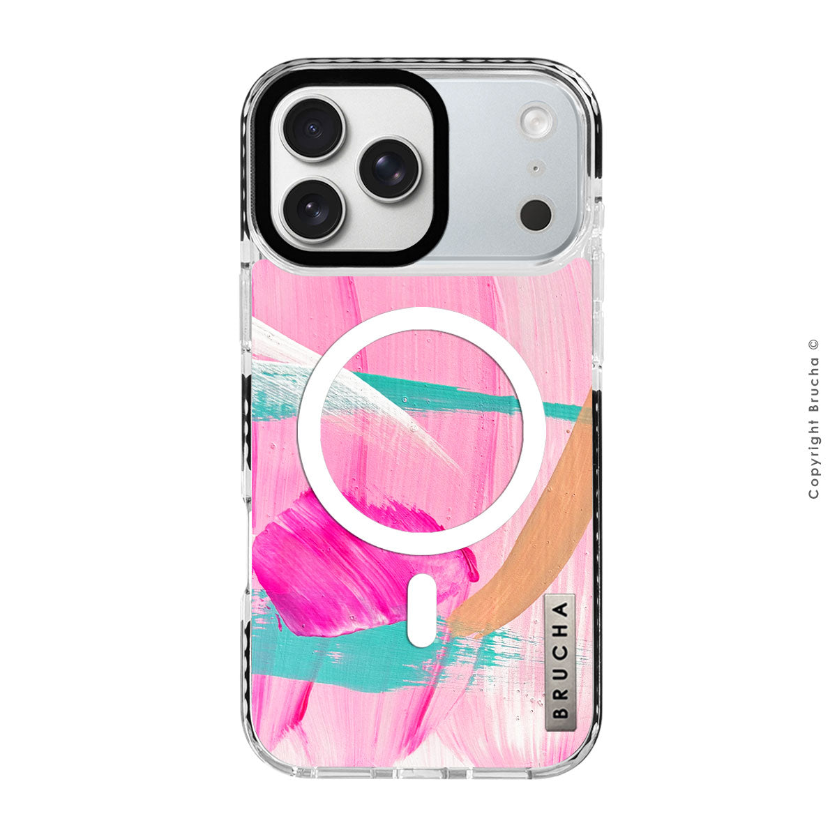 Funda Magsafe ultra protectora pintada a mano para iPhone 17 Pro - Cosmo