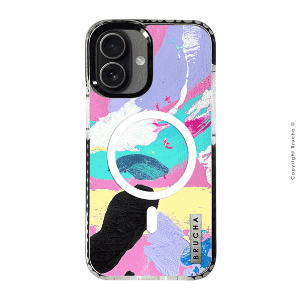 Funda MagSafe ultra pintada a mano para iPhone 17 - Karlo