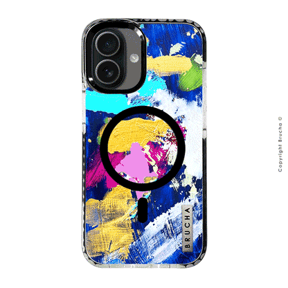 Funda MagSafe ultra pintada a mano para iPhone 17 - Harlem