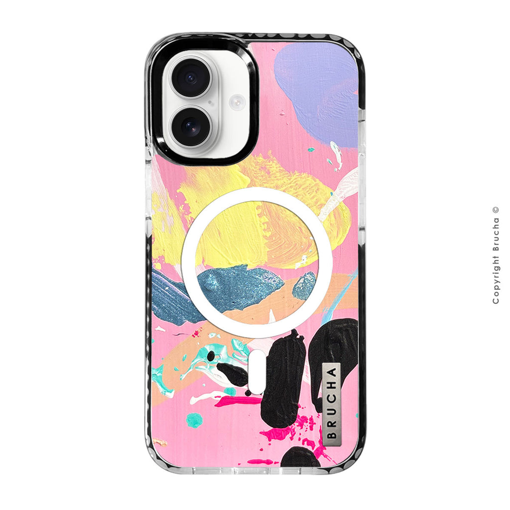 Funda MagSafe ultra pintada a mano para iPhone 17 - Pearl
