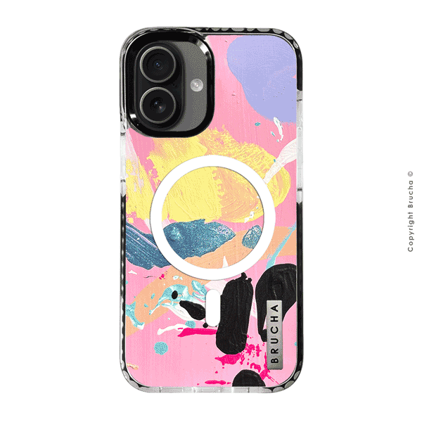 Funda MagSafe ultra pintada a mano para iPhone 17 - Pearl