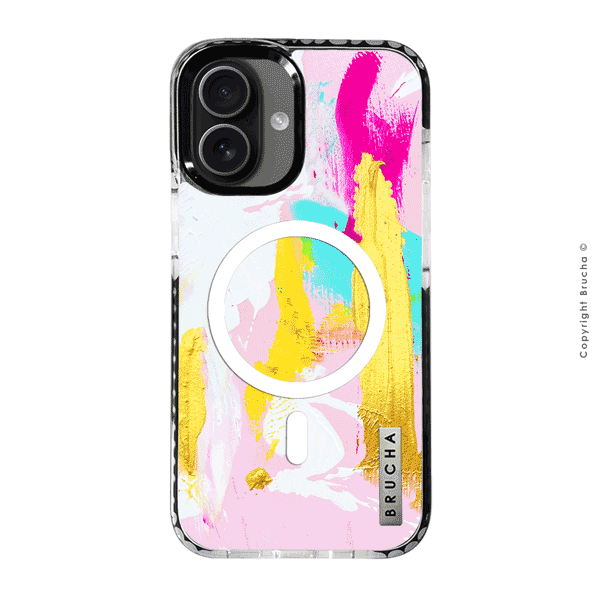 Funda MagSafe ultra pintada a mano para iPhone 17 - Amiri